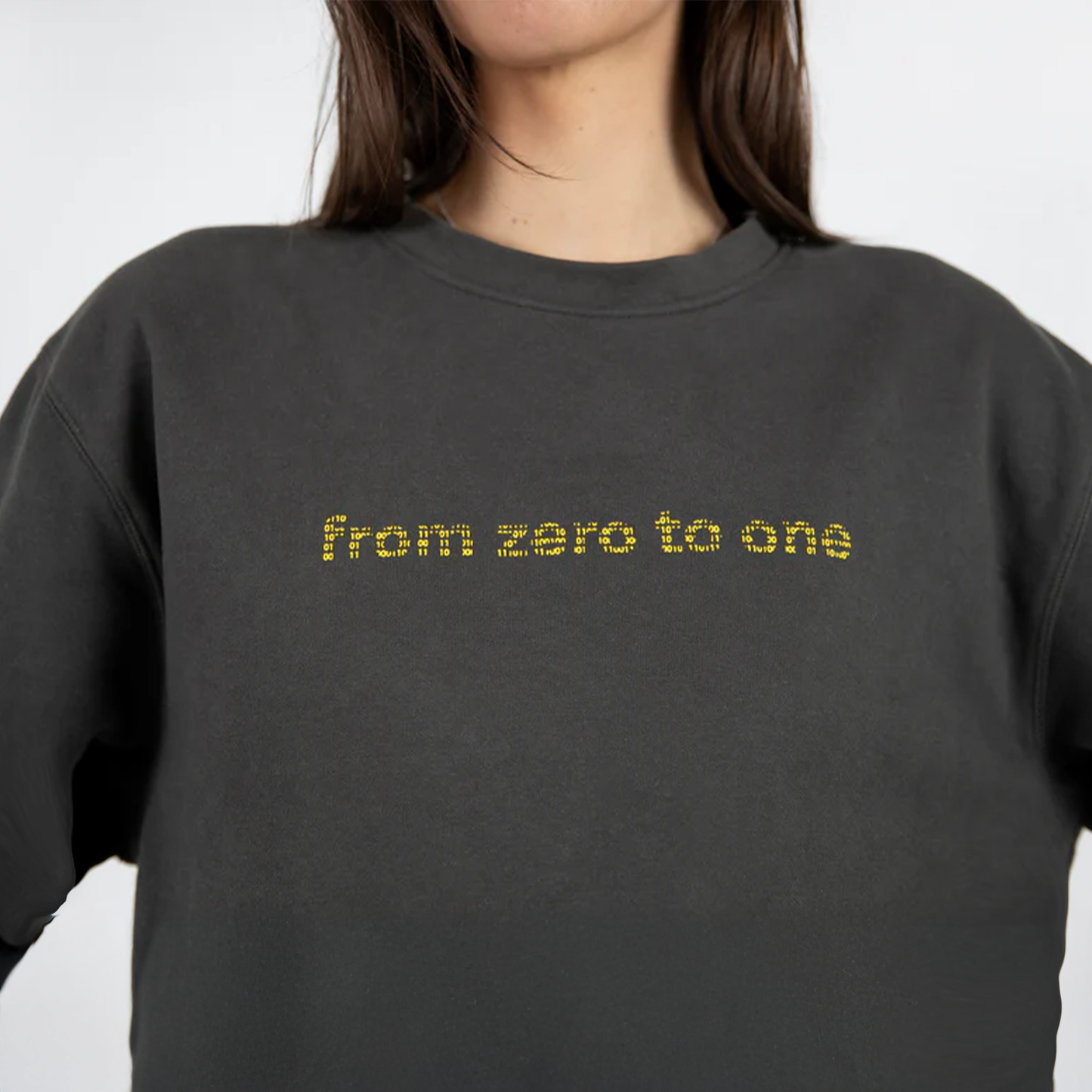 from zero to one (grey hoodie)