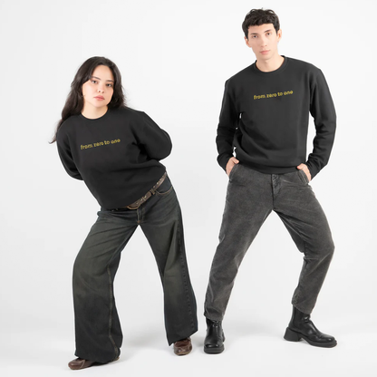 from zero to one (black hoodie)