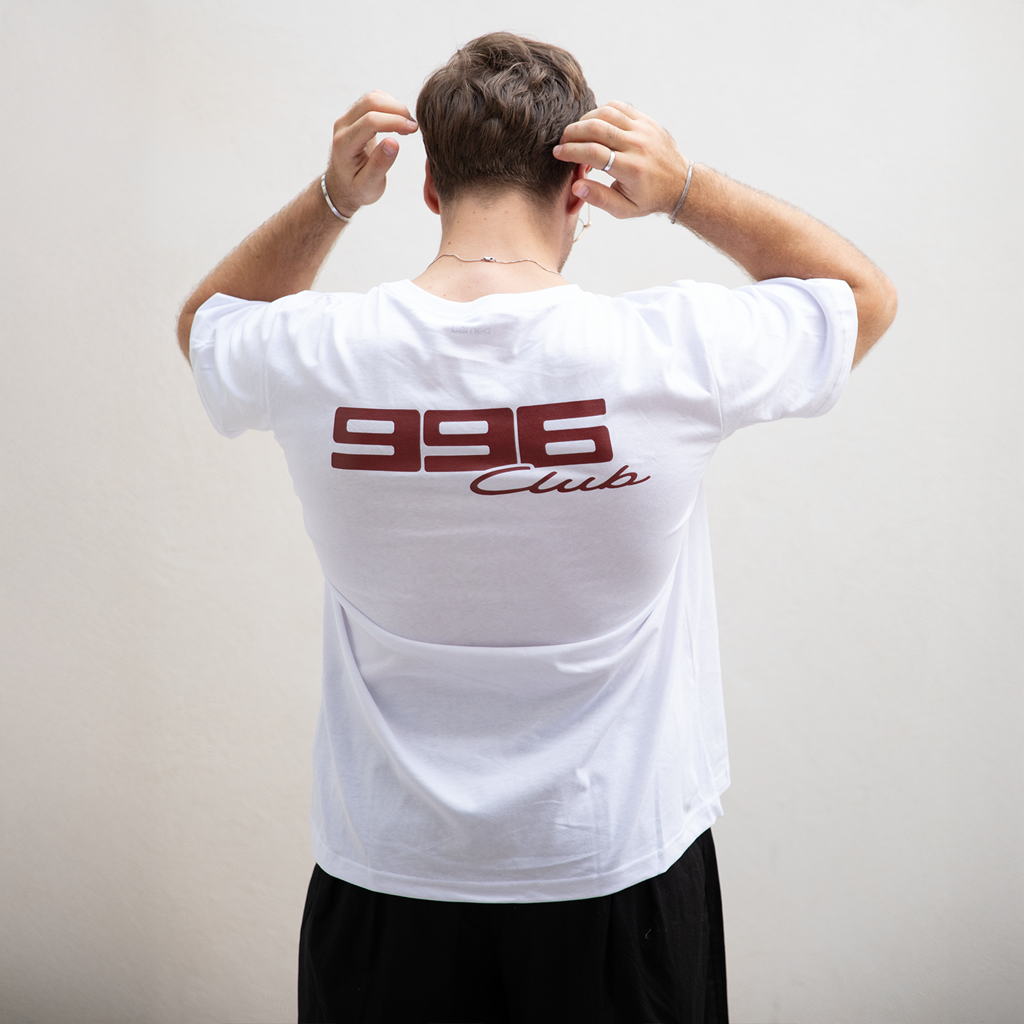 996 club (white tee)