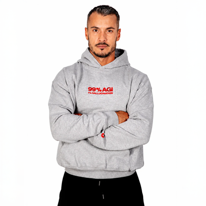 the 1% (grey hoodie)