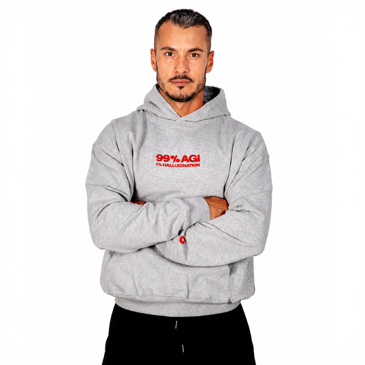 the 1% (grey hoodie)