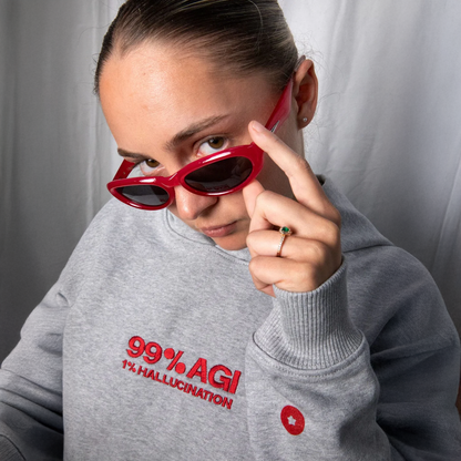 the 1% (grey hoodie)
