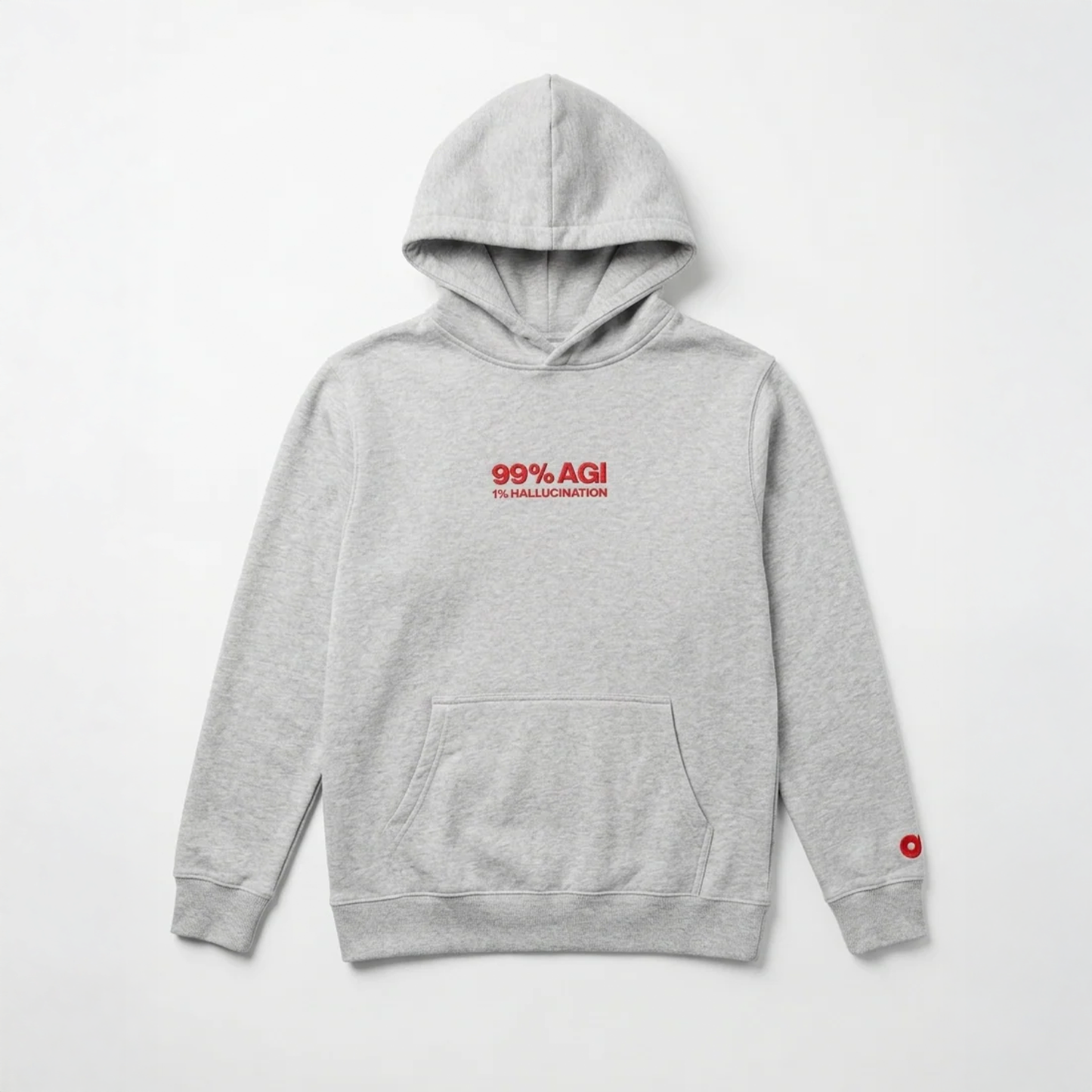 the 1% (grey hoodie)