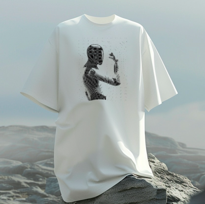 ai agents union tee white